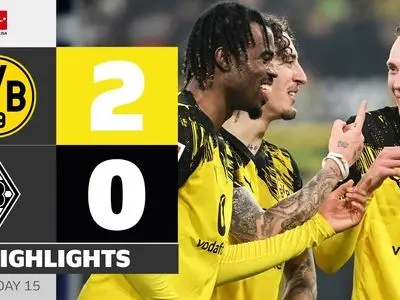 خلاصه بازی دورتموند 2 - 0 مونشن گلادباخ 