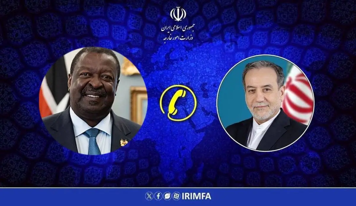 تماس تلفنی وزرای امور خارجه ایران و کنیا