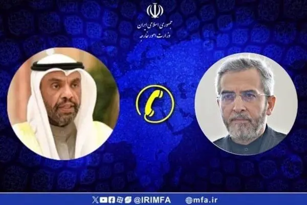 Iran acting FM holds talks with Kuwaiti FM