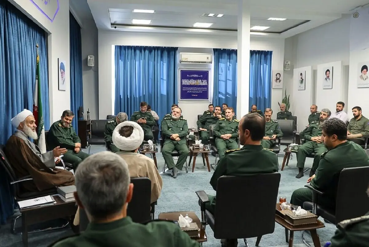 فرمانده سپاه صاحب الامر (عج) با امام جمعه قزوین دیدار کرد