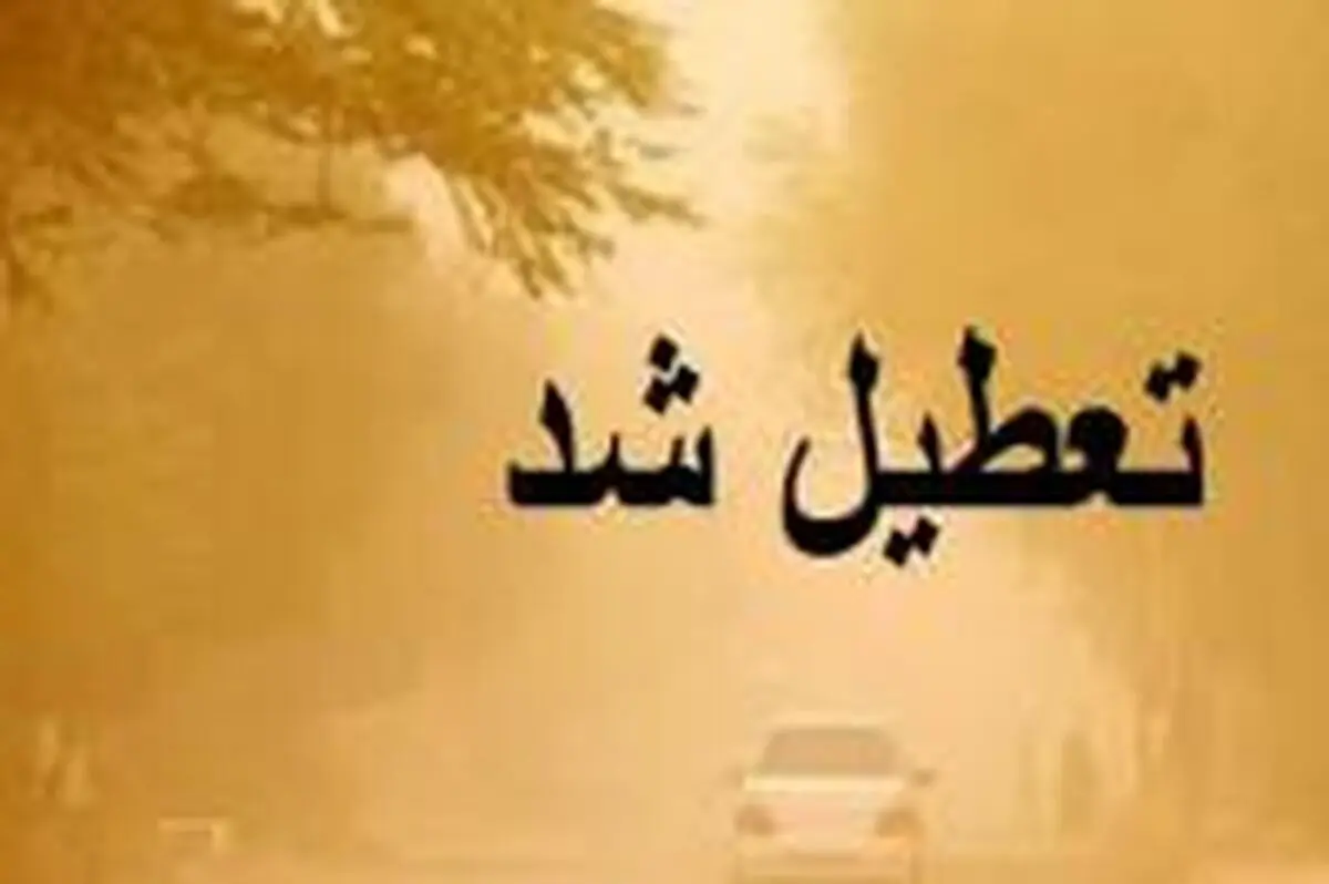 تعطیلی شعبه زابل بانک ایران زمین به دلیل گرد و غبار 