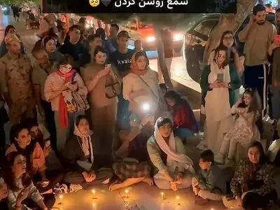 شیرازی ها برای غم بندرعباس شمع روشن کردند + فیلم