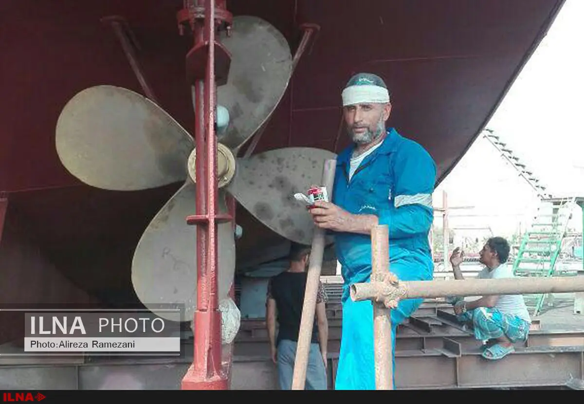 کشته شدن یک کارگر بر اثر سقوط در کارخانه کشتی سازی