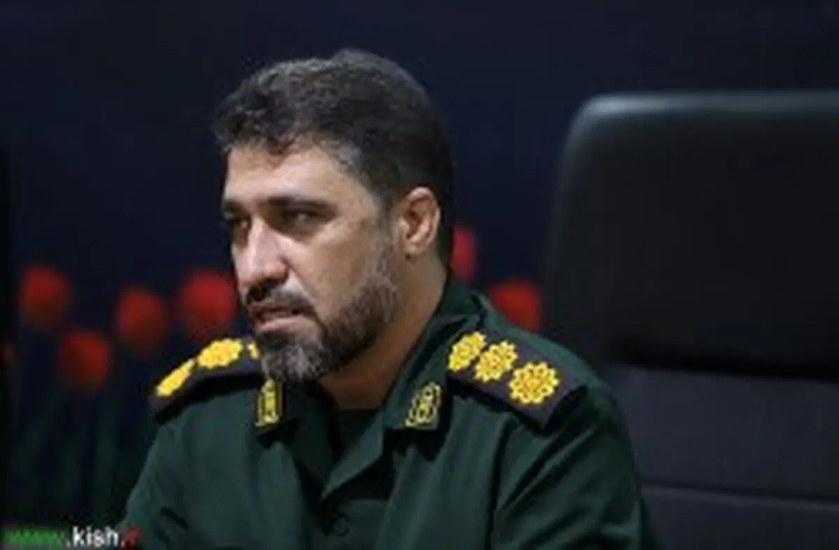 فرمانده ناحیه مقاومت بسیج سپاه کیش: نگاه مترقی مدیریت جزیره، موتور محرک پیشرفت‌ها بوده است