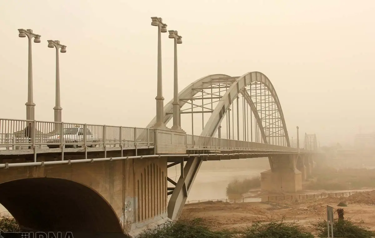 گسترش آلودگی هوا به ۲۰ شهر خوزستان 