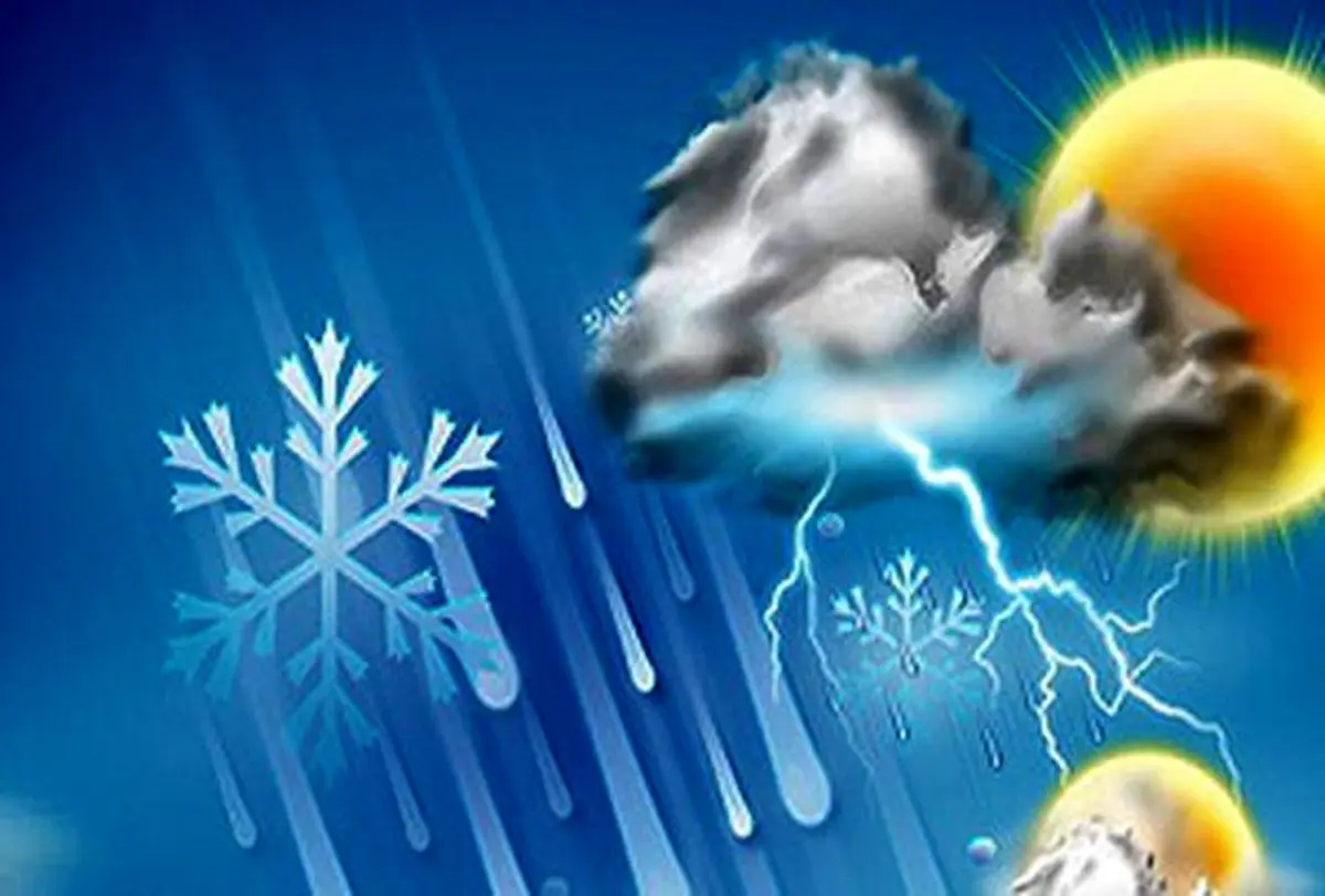 کاهش ۴ تا ۱۰ درجه ای دمای گیلان / پیش بینی بالا آمدن سطح آب رودخانه ها، رانش و شکسته شدن درختان