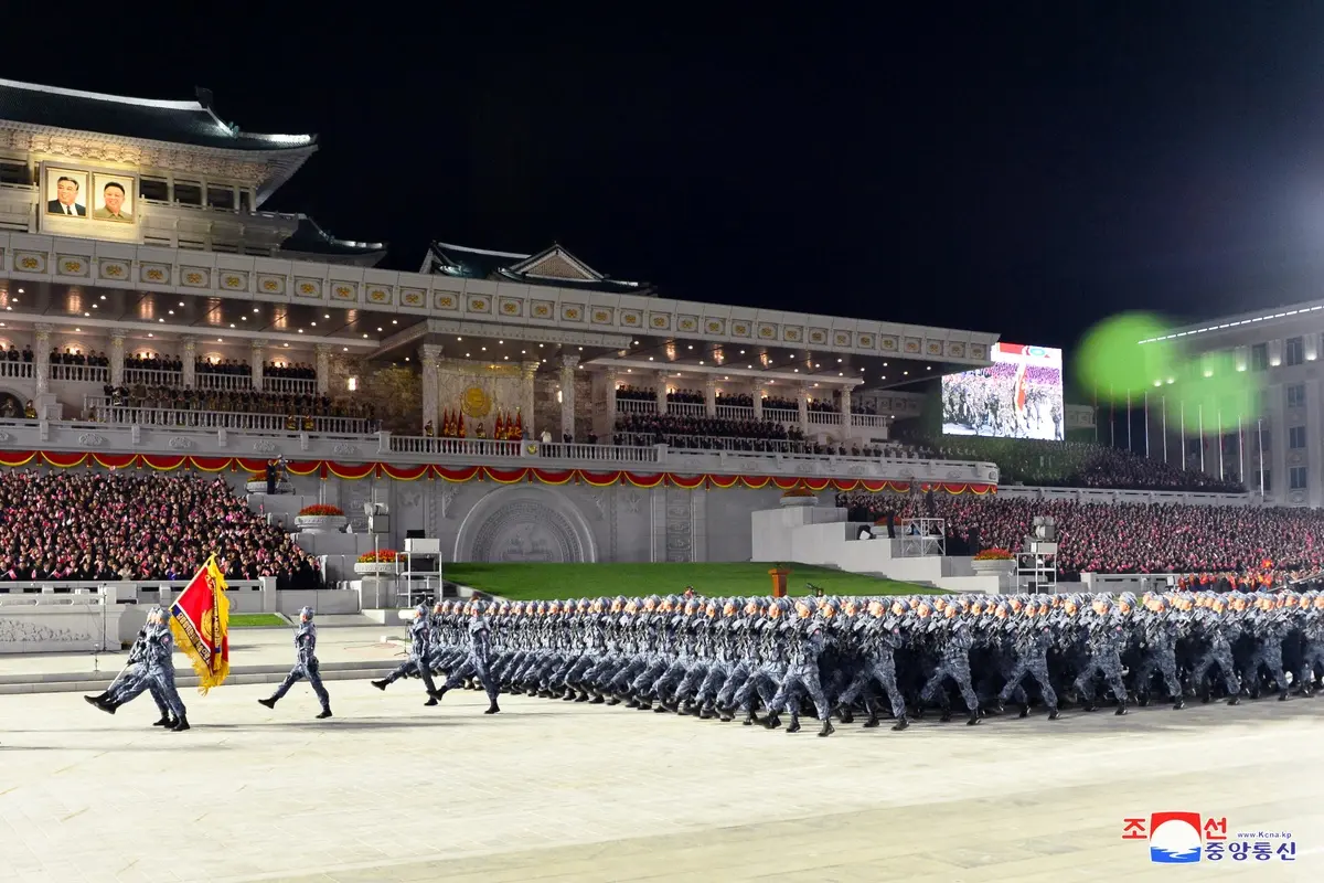 Military Power Witnessed at Parade in DPRK