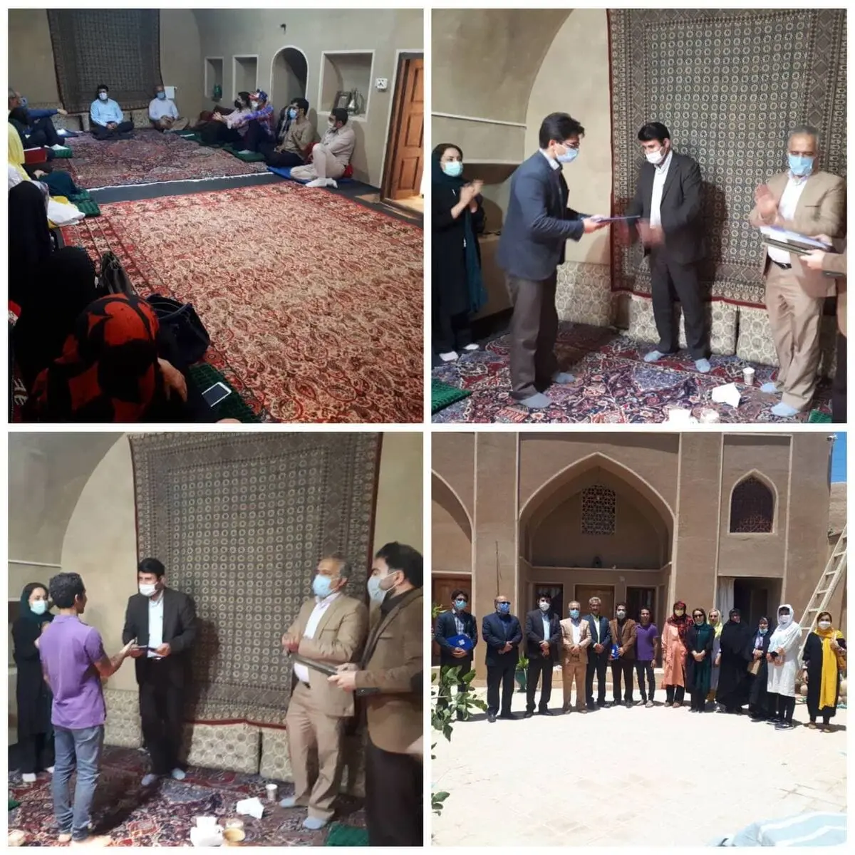 نشست تخصصی بررسی مشکلات هنرمندان صنایع‌دستی دامغان برگزار شد