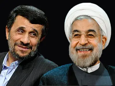 وقتی کاربران سایت احمدی​ نژاد هم به روحانی رأی دادند + تصویر