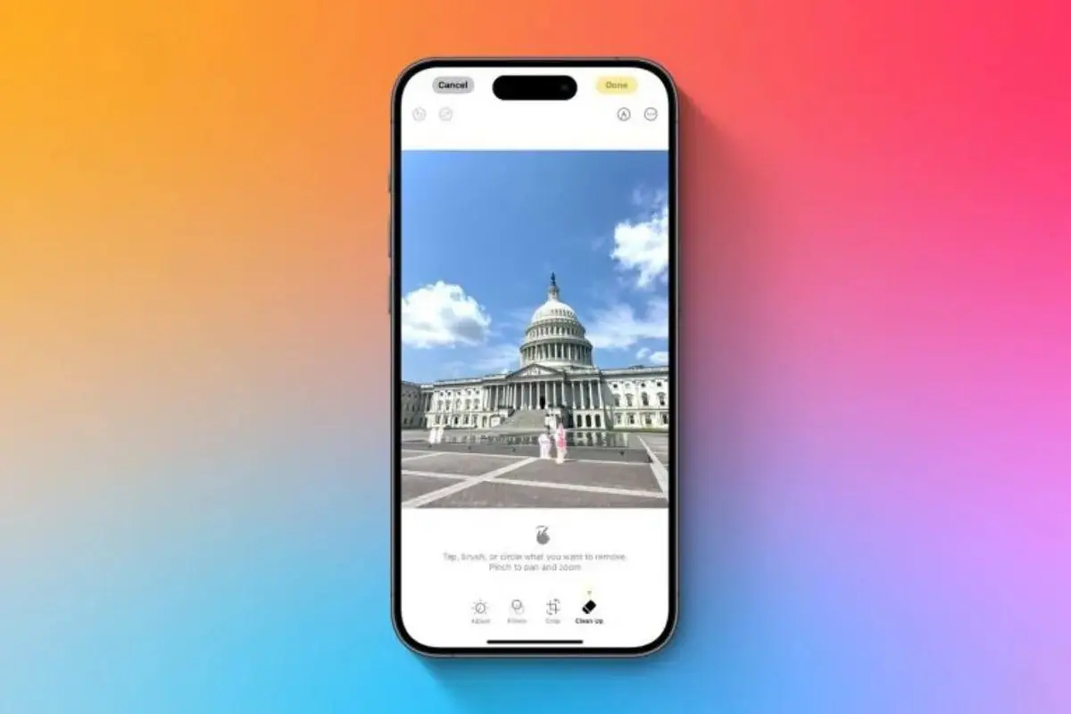 اگر آیفون دارید حتما آن را بروزرسانی کنید/ حذف سوژه‌های ناخواسته از عکس‌ها با هوش مصنوعی