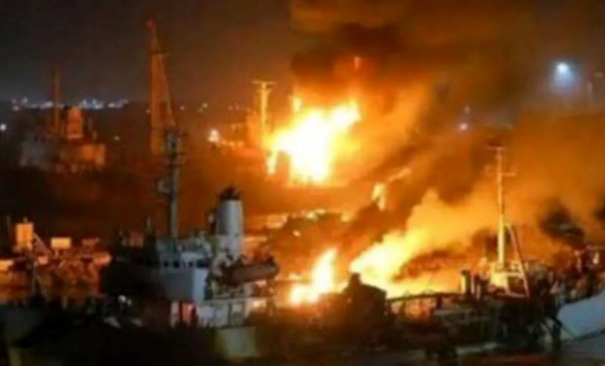 حمله هوایی عربستان به بندر المکلا