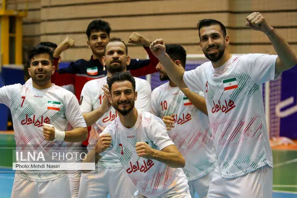 دیدار تیمهای ملی فوتسال ناشنوایان ایران وتایلند