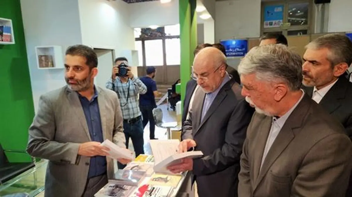 قالیباف از سیوششمین نمایشگاه بینالمللی کتاب بازدید کرد