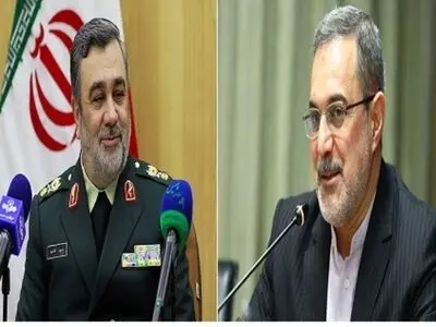 دیدار فرمانده ناجا با وزیر آموزش و پرورش