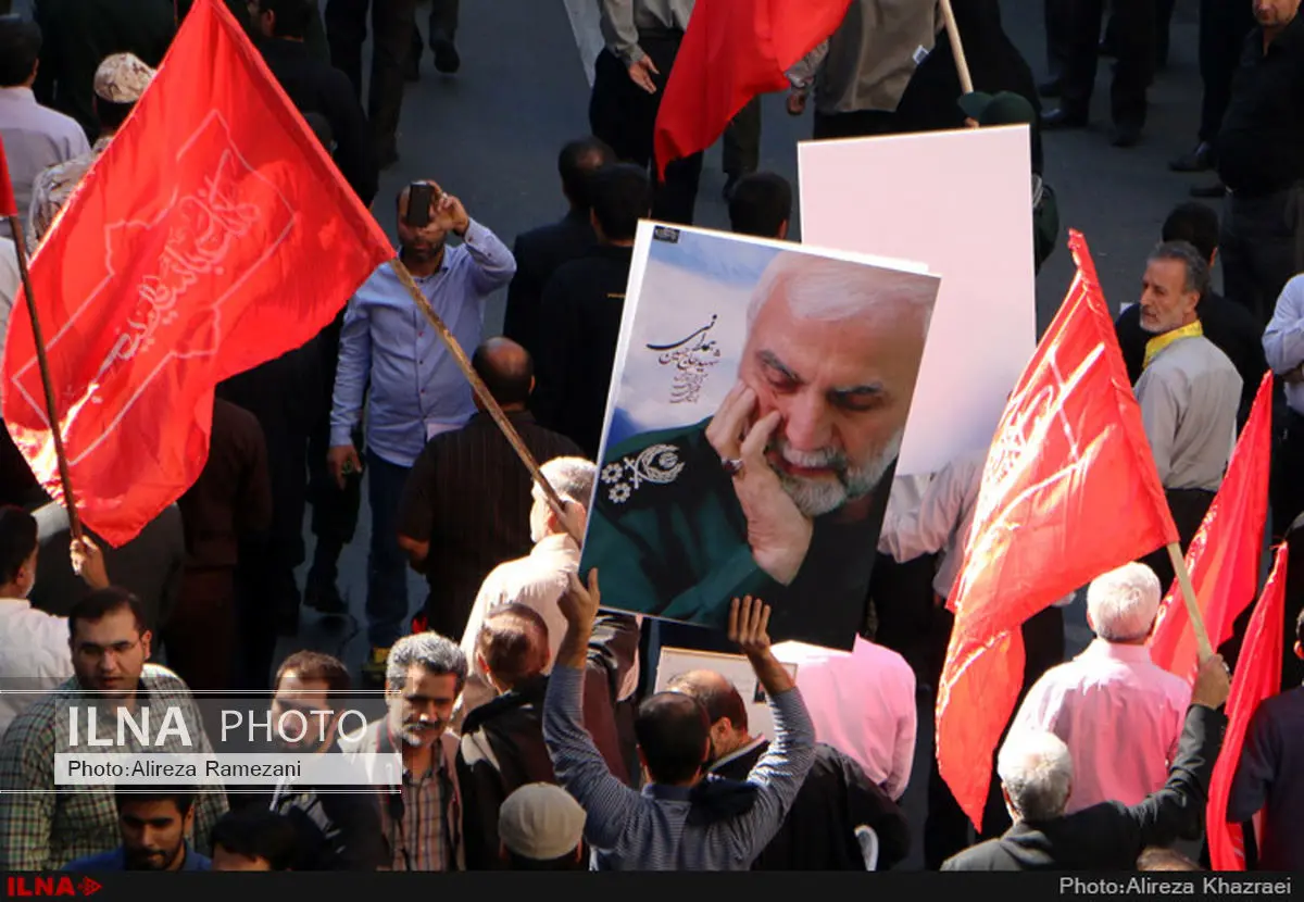 برگزاری مراسم سالگرد شهادت سردار همدانی در تهران