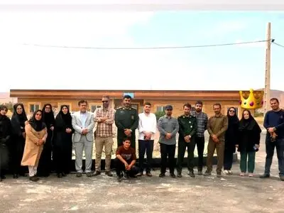 بازدید کاروان رسانه ای راهیان نور آذربایجان غربی از یادمان شهدای بروجردی و کاوه