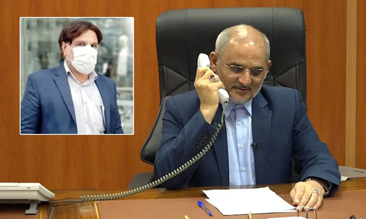 گفتگوی وزیر آموزش و پرورش با معلمی که ارثیه پدری خود را صرف آموزش هوشمند کرد