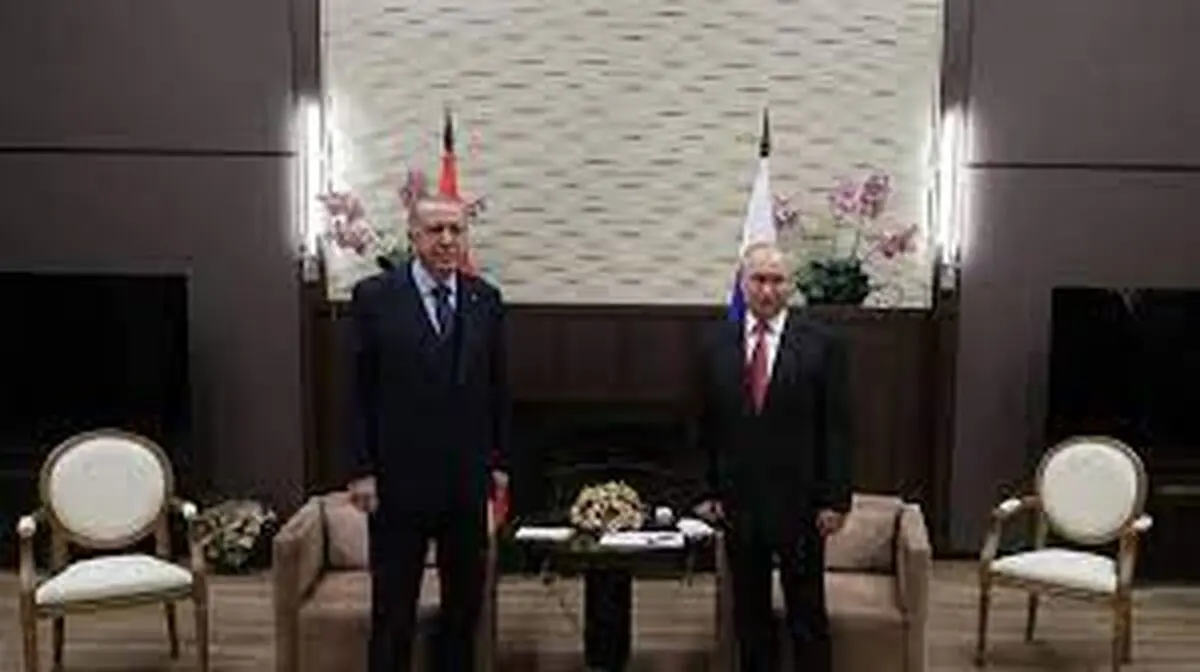 گفت‌و‌گوی تلفنی پوتین و اردوغان درباره تحولات اوکراین