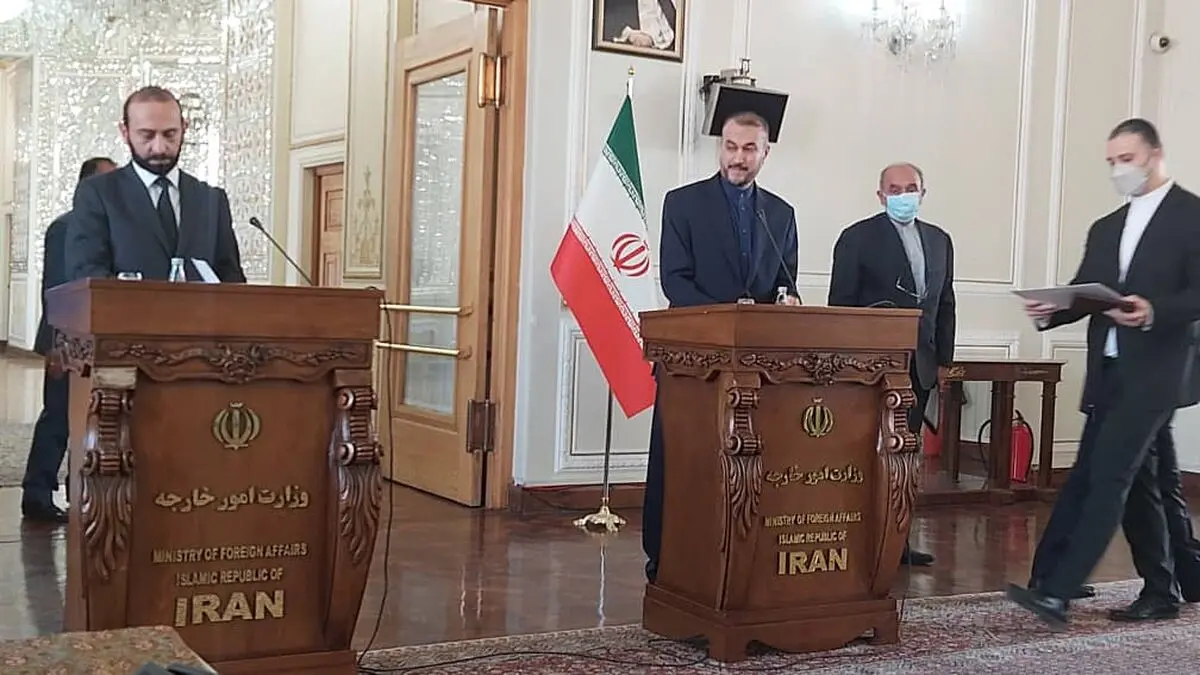 دوستی ایران و ارمنستان به قرن‌ها قبل باز می‌گردد/ به همتای خود گفتم مزدورانی از سایر کشورها در جریان جنگ قره باغ حضور داشتند