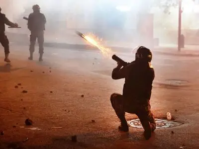 بازداشت ۵۹ نفر طی تظاهرات در لبنان 
