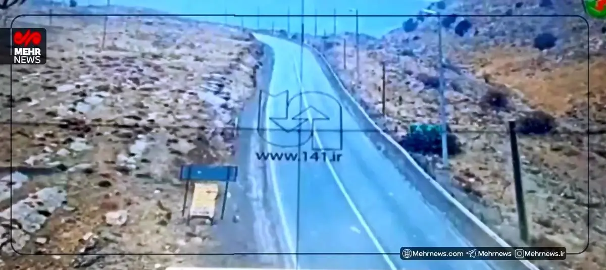 بارش اولین برف پاییزی در محور درگز- قوچان (گردنه تیوان ) شهرستان درگز + فیلم