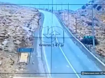بارش اولین برف پاییزی در محور درگز- قوچان (گردنه تیوان ) شهرستان درگز + فیلم