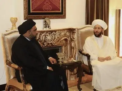 دیدار معاون دبیرکل مقاومت اسلامى نُجَباء با مفتی اعظم سوریه
