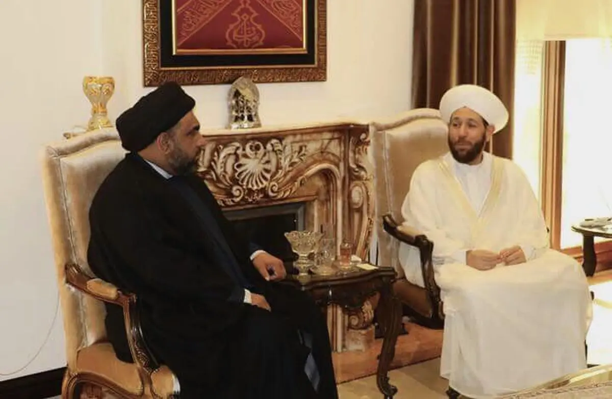 دیدار معاون دبیرکل مقاومت اسلامى نُجَباء با مفتی اعظم سوریه