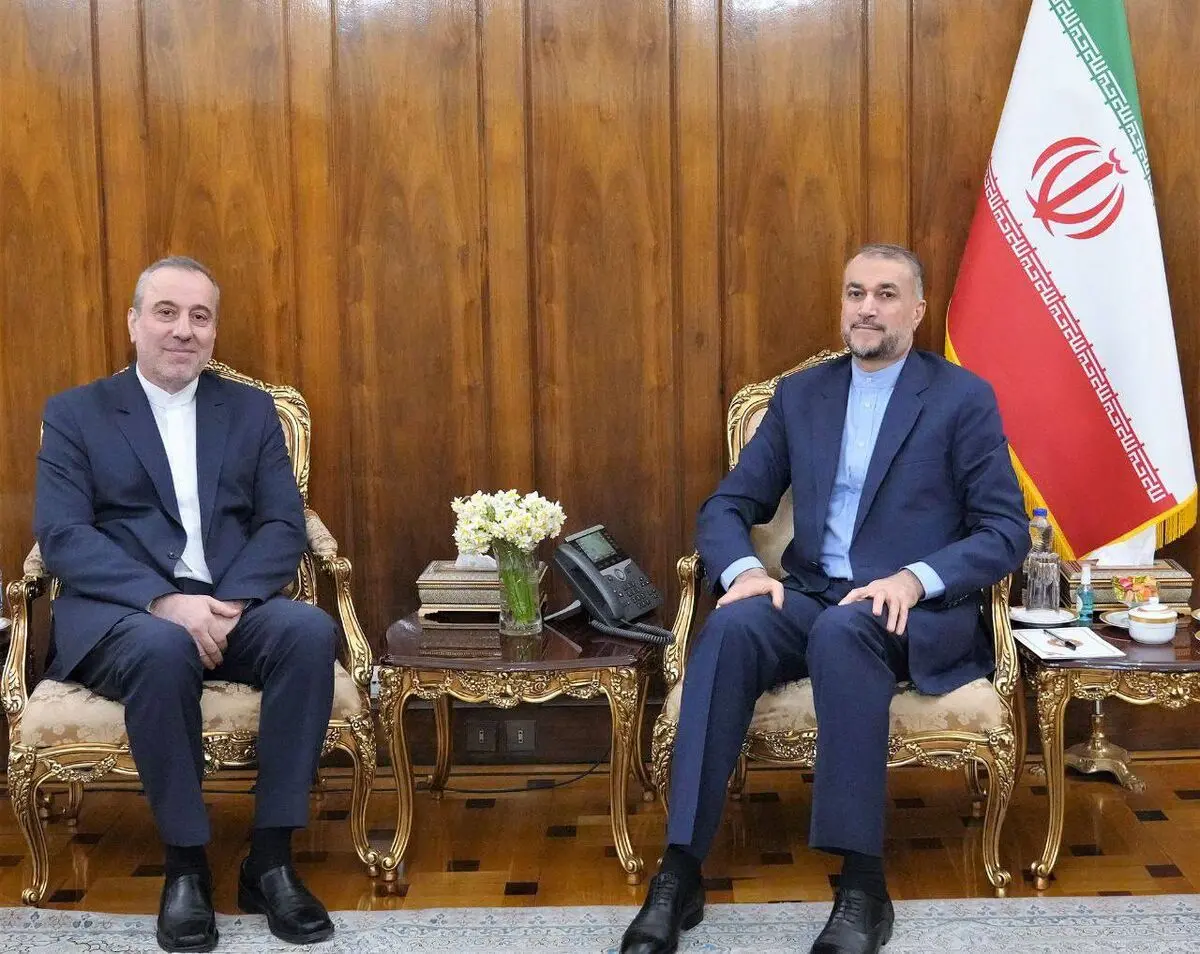 سرکنسول جدید ایران در نخجوان با امیرعبداللهیان دیدار کرد