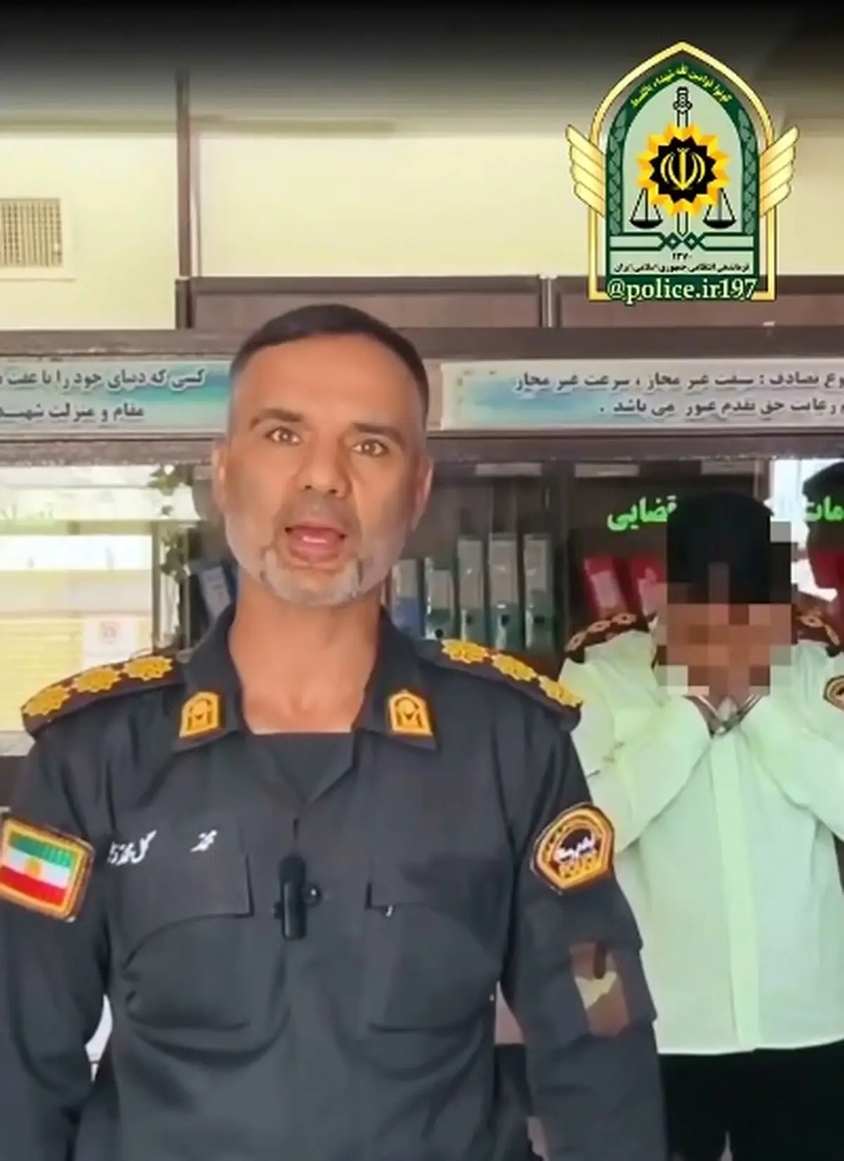 خواستگاری با لباس جعلی پلیس + فیلم