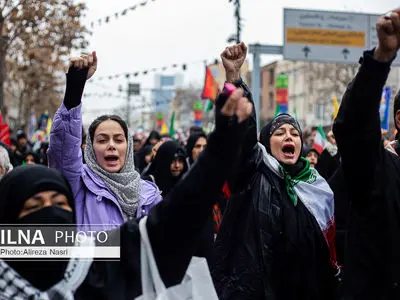 حضور پر رنگ اصفهانی‌ها در راهپیمایی روز قدس/ نصف جهان سنگ تمام گذاشت