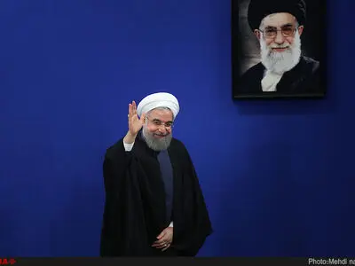 اولین نشست خبری رییس‌جمهور در سال ۹۶