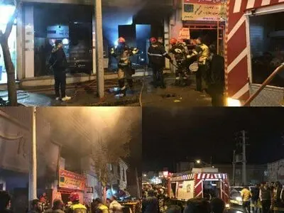 مهار آتش‌سوزی شیرینی فروشی در قزوین