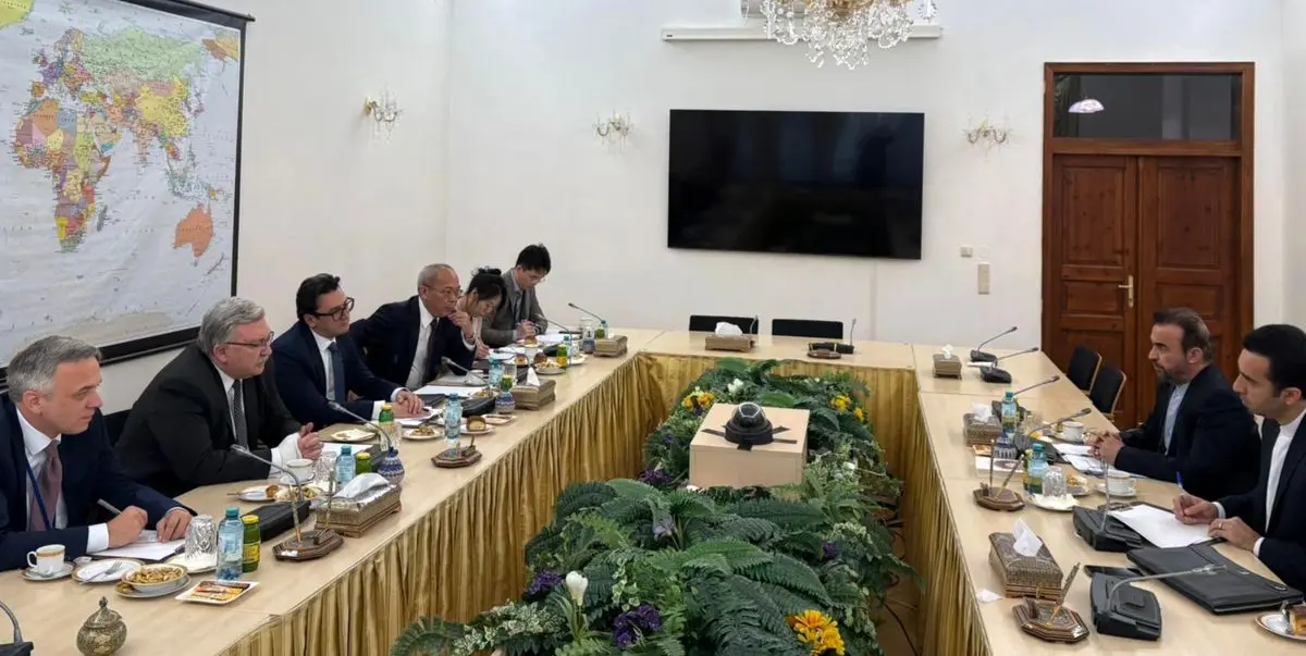 دیدار اولیانوف با همتایان ایرانی و چینی