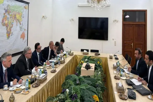 دیدار اولیانوف با همتایان ایرانی و چینی