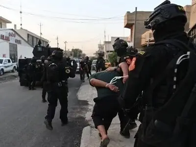 دستگیری دو تروریست در الانبار عراق
