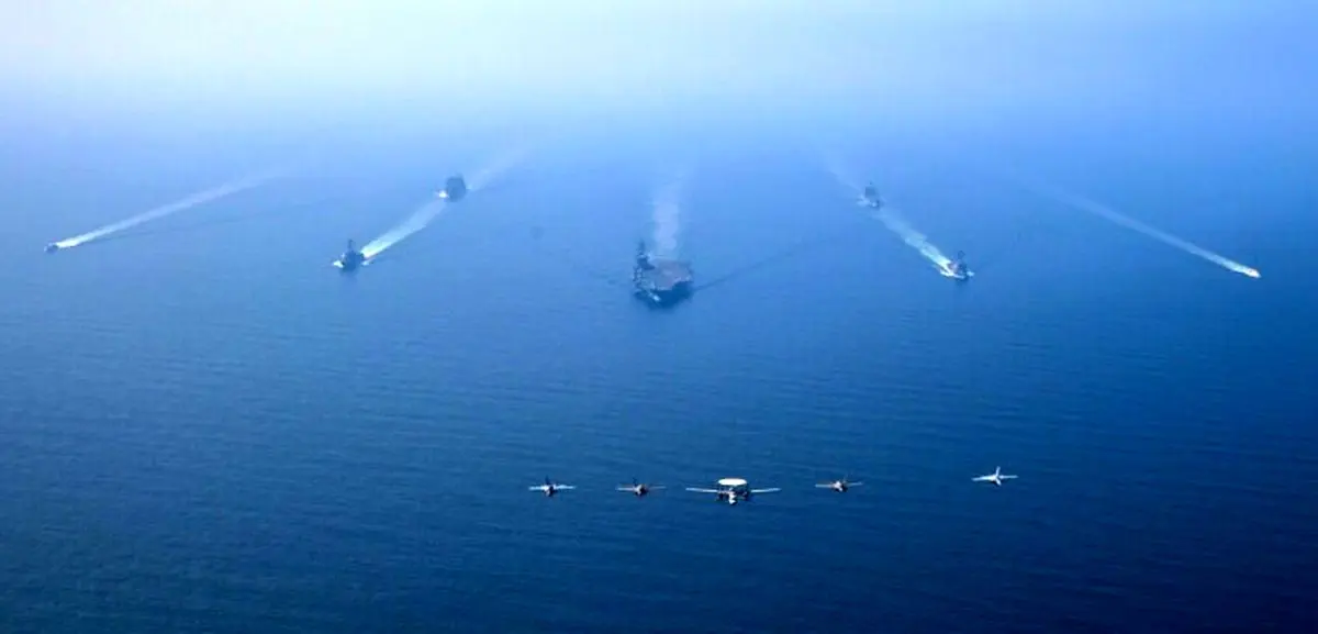 گروه ناو هواپیمابر «آبراهام لینکلن» وارد دریای عرب شد