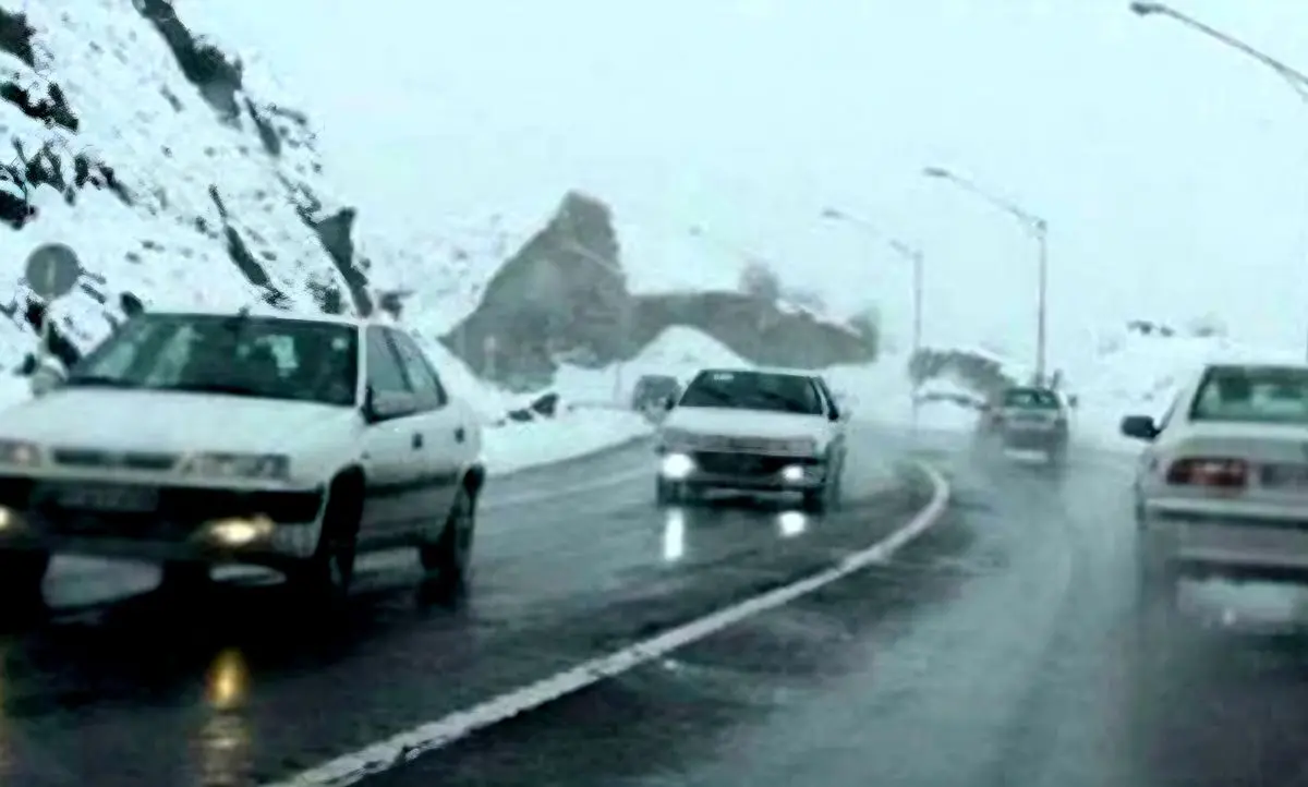 لغزندگی جاده‌ها در مازندران؛ رانندگان مراقب باشند