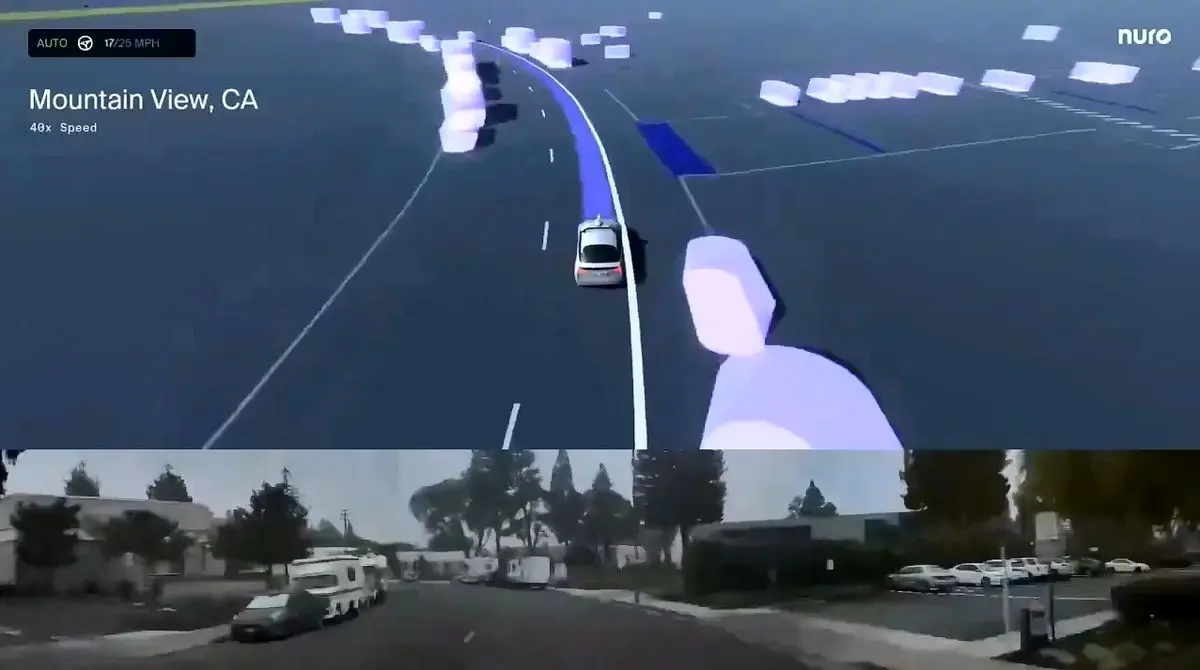 مانور دیدنی راننده هوش مصنوعی + فیلم