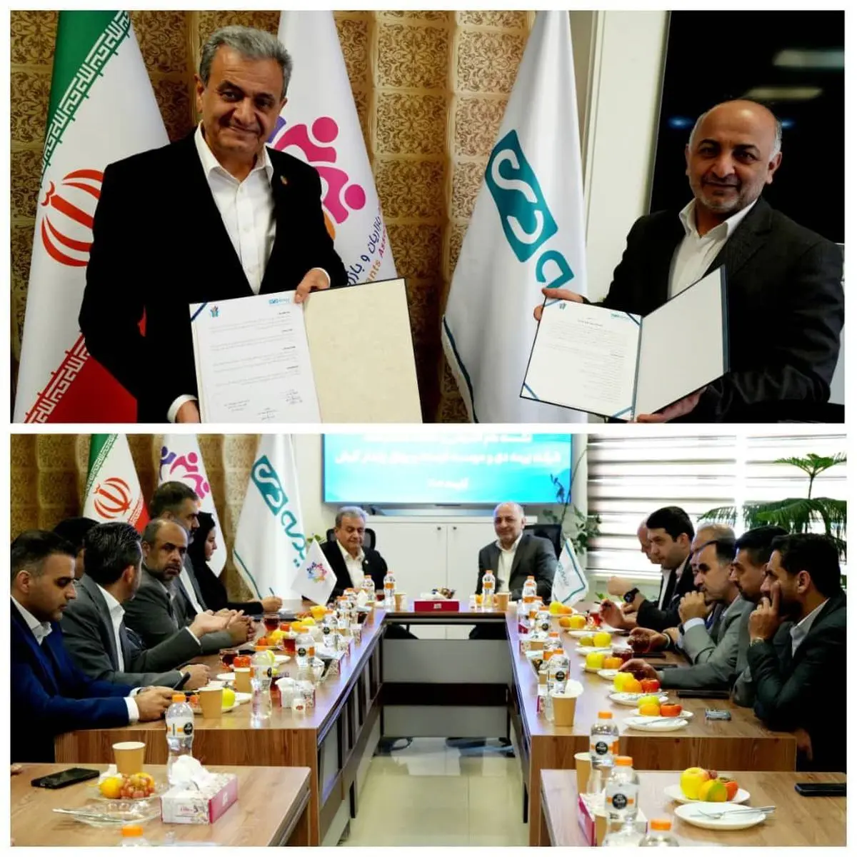 در مراسم امضای تفاهم نامه‌ بین بیمه دی و اصناف کیش به مناسبت هفته کیش : *آماده ارائه خدمات نوین به گردشگران و کیشوندان هستیم/ رضایت کامل کیشوندان از خدمات بیمه دی* 