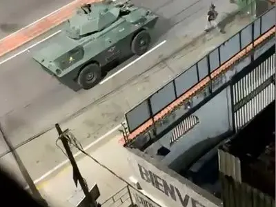 آماده‌باش نیروهای مسلح ونزوئلا + فیلم