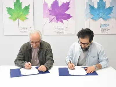 امضای تفاهمنامه همکاری میان انجمن سینمای جوانان ایران با اتحادیه مراکز فنی و پشتیبانی تولید سینمای ایران