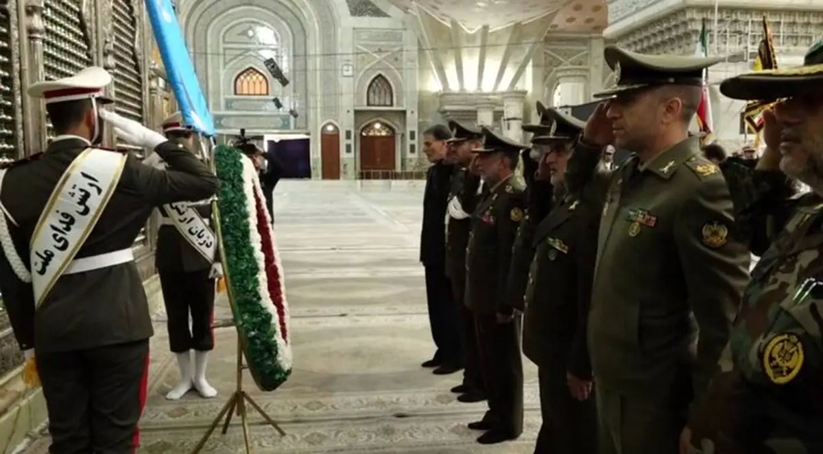 تجدید بیعت ارتشیان با آرمان‌های انقلاب و شهدا