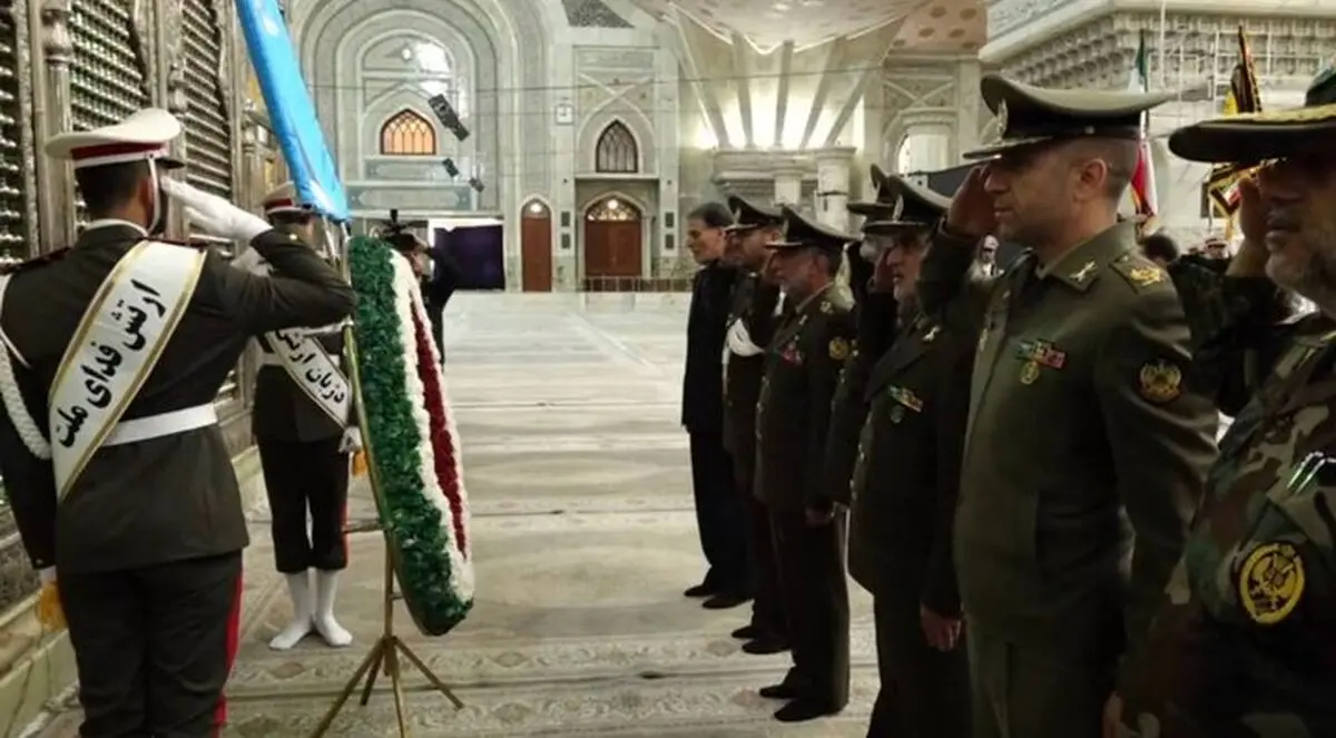 تجدید بیعت ارتشیان با آرمان‌های انقلاب و شهدا
