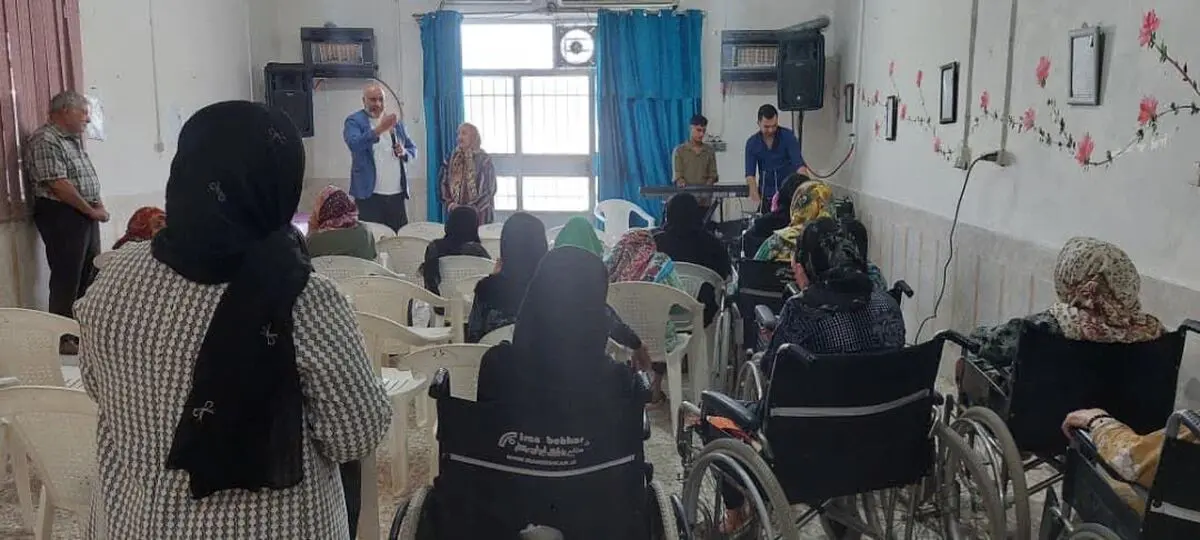 بزرگداشت روز جهانی سالمند در سرای سالمندان خرمشهر