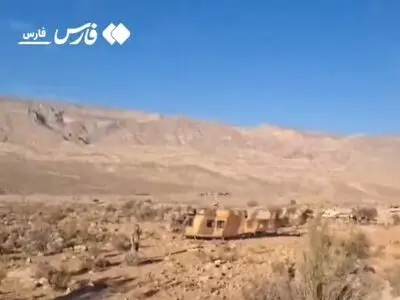 تصویری از سقوط دیروز هواپیمای آموزشی در فیروزآباد فارس