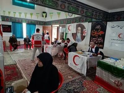 ویزیت رایگان بیش از ۵۰ شهروند کسمایی به مناسبت هفته مقاومت