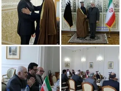 دور نخست گفت‌وگوهای وزرای خارجه ایران و قطر برگزار شد