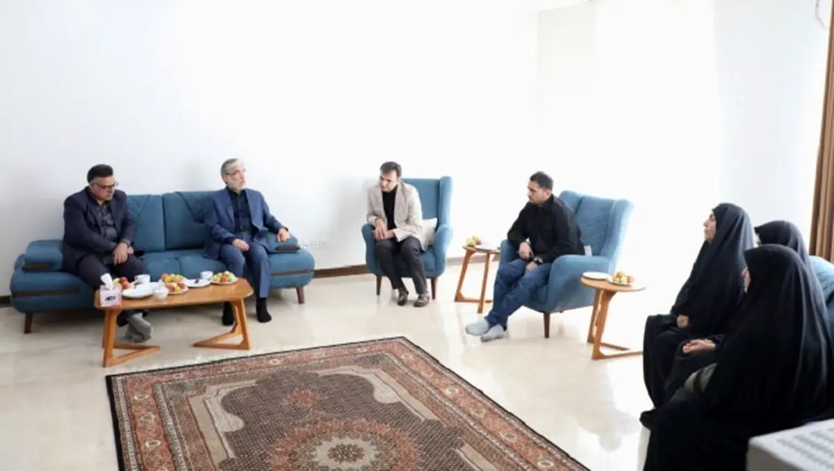 دیدار وزیر علوم با خانواده استادان و دانشمندان شهید حمله رژیم صهیونیستی