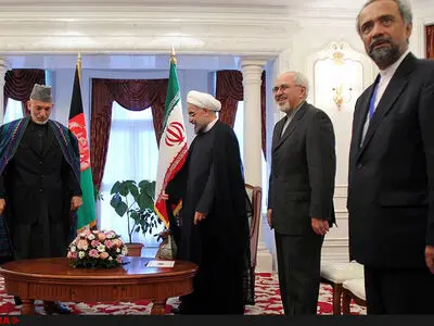 کابل در پی جلب رضایت تهران برای حضور نیروهای آمریکا در افغانستان است